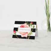 PixDezines Rozen/Routes/Dank u Bedankkaart (Voorkant)