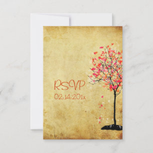PixDezines rsvp  aple tree/oranje+roze