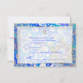 PixDezines rsvp bar mitzvah/bleu/argent (Dos)