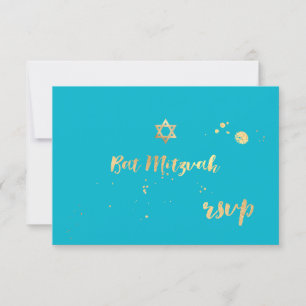 PixDezines rsvp bat mitzvah/ébloui/texte DIY