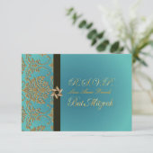 PixDezines rsvp bat mitzvah+faux damask or (Debout devant)