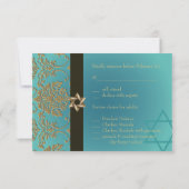 PixDezines rsvp bat mitzvah+faux damask or (Dos)