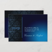 PixDezines RSVP Bijoux Damas/saphir (Devant / Derrière)