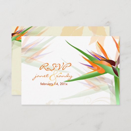 PixDezines rsvp Bird of Paradise/do-it-yourself co (Devant / Derrière)