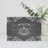 PixDezines rsvp chalkboard/rococo (Debout devant)