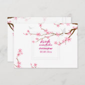 PixDezines RSVP CHERRY BLOSSOMS/do-it-yourself ARR (Devant / Derrière)