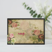 PixDezines rsvp  cottage rozen/diy fonts (Staand voorkant)