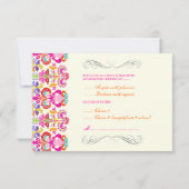 PixDezines rsvp couleur Isabella damask/bat mitzva (Dos)