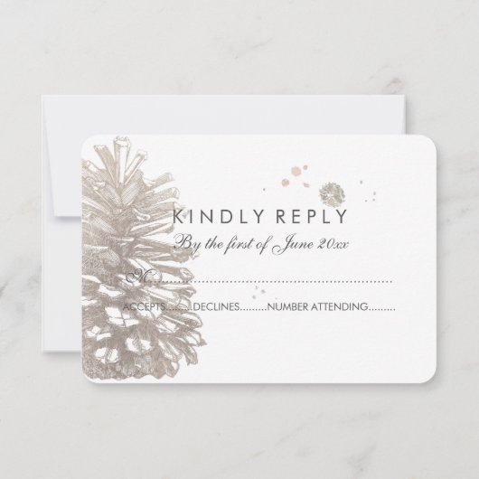 PixDezines rsvp ébloui/argent/pinecone/soirée (Dos)