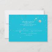 PixDezines RSVP Ébloui/Faux Or Blanc (Dos)