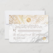 PixDezines RSVP Faux Gold Tree Rings Bar Mitzvah ✡ (Dos)
