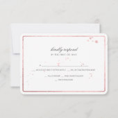 PixDezines RSVP Faux Rose Gold Foil/do-it-yourself (Dos)