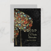 PixDezines rsvp fleurs d'automne/couleur do-it-you (Devant / Derrière)