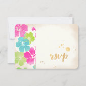 PixDezines rsvp hibiscus/luau/faux parchemin (Devant)