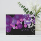 PixDezines rsvp lanternes violet/prune/lilas (Debout devant)
