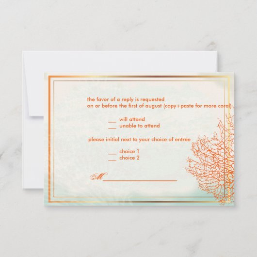 PixDezines rsvp maui coral+hippocampe, beach party (Dos)