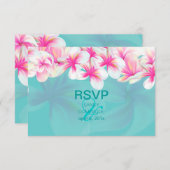 PixDezines rsvp Melia tropicale/rose (Devant / Derrière)