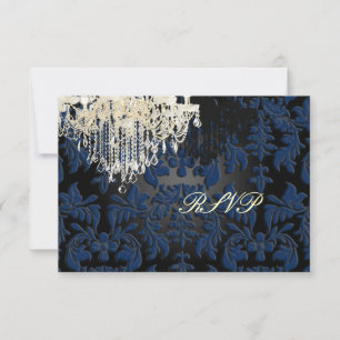 PixDezines rsvp Midnight Blue+noir/lustre