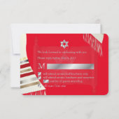 PixDezines RSVP MITZVAH/RED TALLIT/do-it-yourself  (Dos)