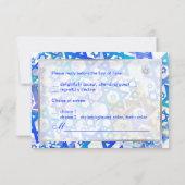 PixDezines rsvp mod stars/bar mitzvah/bleu/argent (Dos)