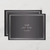 PixDezines rsvp modèle/faux bronze (Devant / Derrière)