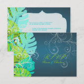 PixDezines rsvp Monstera/Citron+Aqua (Devant / Derrière)