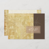 PixDezines rsvp  Nautical Map+compass (Voorkant / Achterkant)