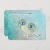 PixDezines rsvp nautilus/bleu aqua (Devant / Derrière)