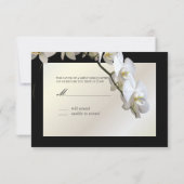 PixDezines rsvp Orchidée blanche (Dos)