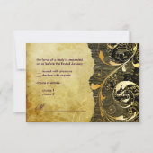 PixDezines rsvp pauock+filigree zwemmen (Achterkant)