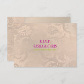 PixDezines rsvp pavo damask/roze champagne (Voorkant / Achterkant)