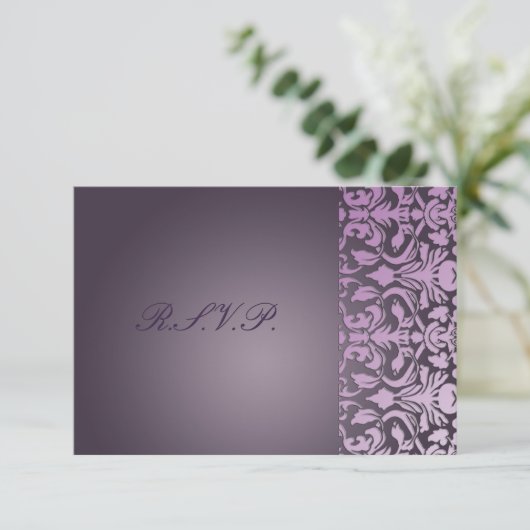 PixDezines rsvp plum flora damask/do-it-yourself a (Debout devant)