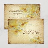 PixDezines rsvp  Plumeria (Voorkant / Achterkant)