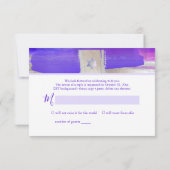 PixDezines RSVP Purple Aquarelle Bat mitzvah ✡ (Dos)