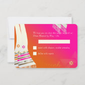PixDezines RSVP rose/orange B'not mitzvah (Dos)