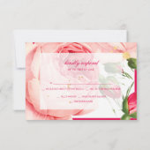 PixDezines RSVP Rozen/Faux Gold/DIY Lijst (Achterkant)