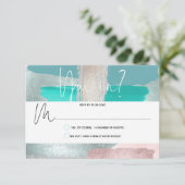 PixDezines RSVP Sage Coral, Bloc de couleurs (Debout devant)