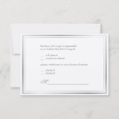 PixDezines rsvp sjabloon/gold+faux zilver (Achterkant)