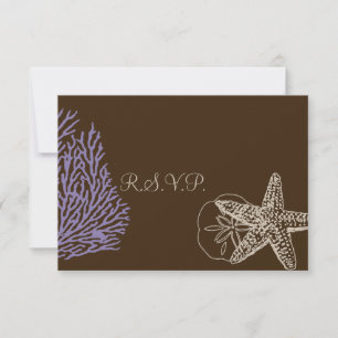 PixDezines rsvp Starfish+corail violet/do-it-yours