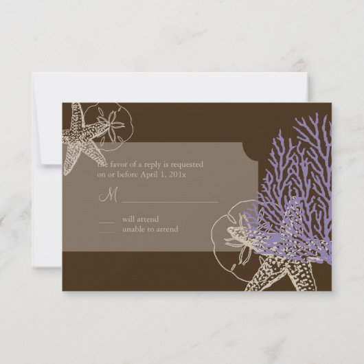 PixDezines rsvp Starfish+corail violet/do-it-yours (Dos)