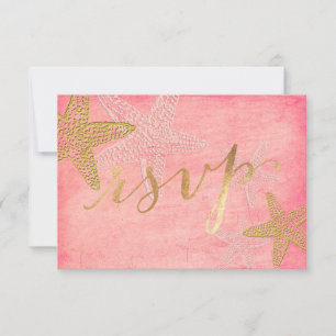 PixDezines RSVP/Starfish RSVP Kaartje