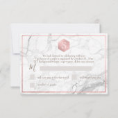 PixDezines RSVP Sweet Honeycomb Faux Roos Goud (Achterkant)