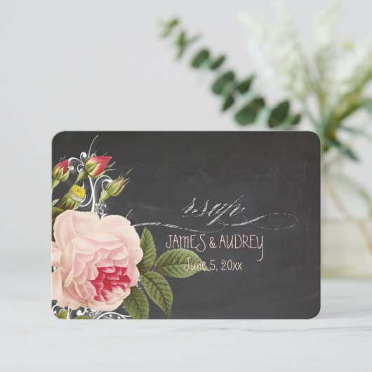 PixDezines rsvp tchalkboard+roses vintages+pivots (Debout devant)