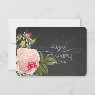 PixDezines rsvp tchalkboard+roses vintages+tourbil