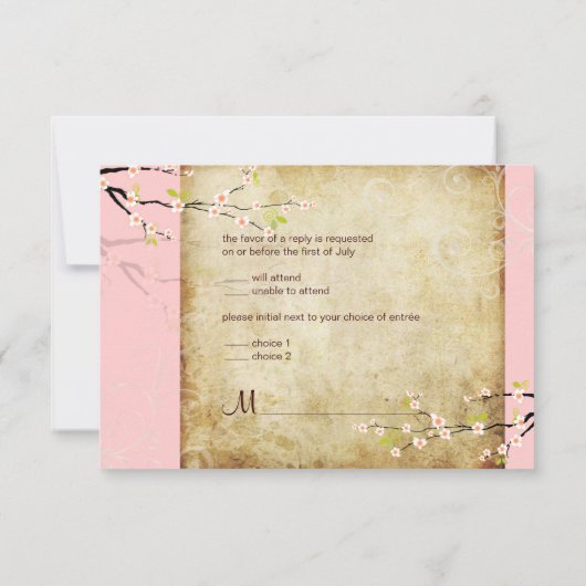 PixDezines rsvp Vintage Sakura (Dos)