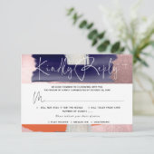 PixDezines RSVP w Repas, Art Moderne, Marine Coral (Debout devant)