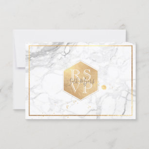 PixDezines RSVP Zoete Honingraat Faux Gold