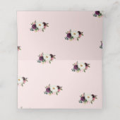 PixDezines Rustieke Bloom Waterverf Bloemen (Binnenkant ongevouwen)