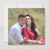 PixDezines Save Date/Faux Roos Gold/DIY Background Save The Date (Achterkant)