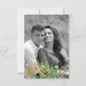 PixDezines Save Datum/Groen,  Elder+Fern Save Th Save The Date (Achterkant)